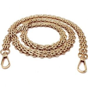 47.24 inches Gold Chain Bag Strap